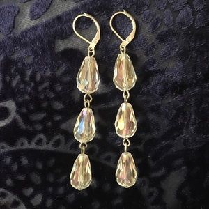 Crystal Teardrop Earrings